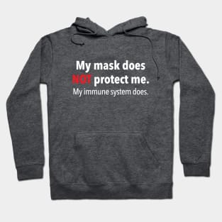 Mask does NOT protect Hoodie